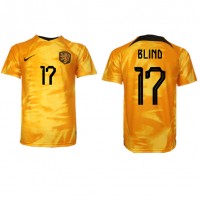 Camisa de time de futebol Holanda Daley Blind #17 Replicas 1º Equipamento Mundo 2022 Manga Curta